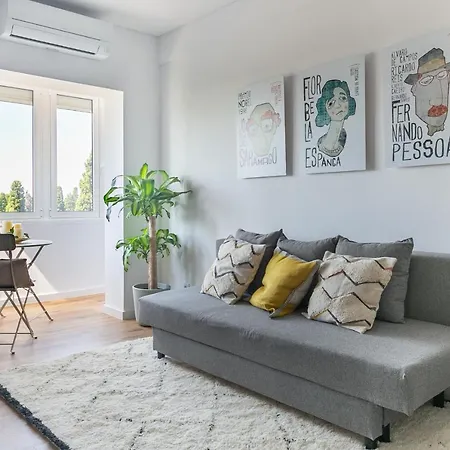 Spacious Campo D'ourique With Ac Lejlighed Lisboa